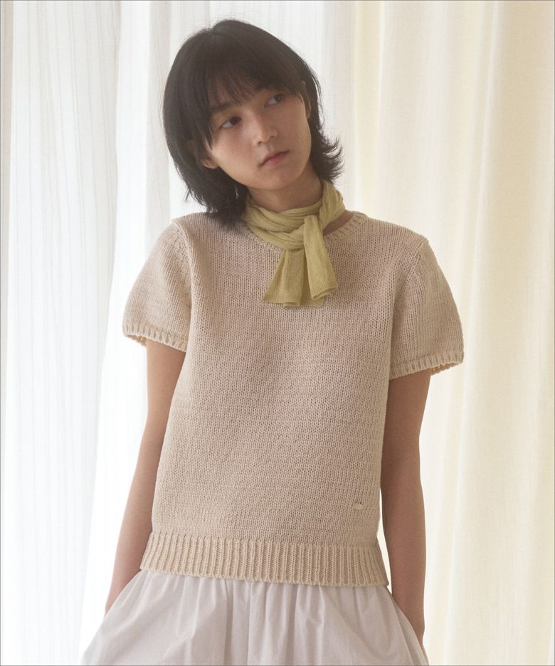 MAJO COTTON KNIT_NATURAL