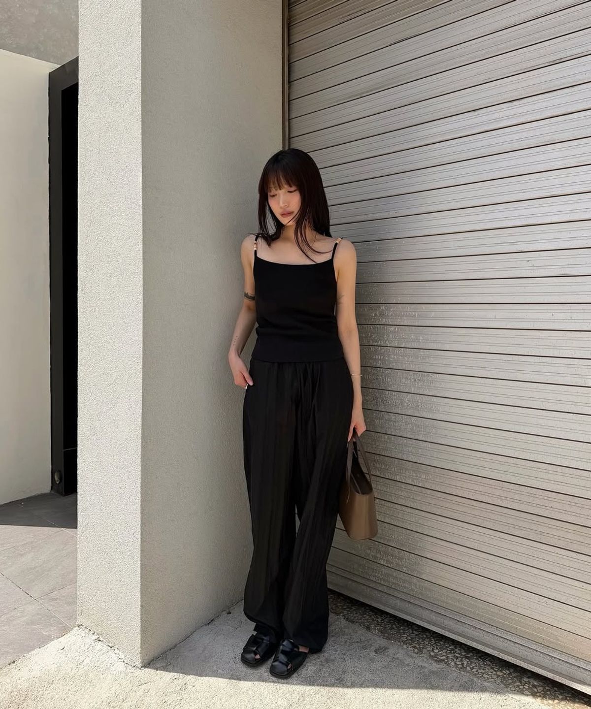 지비에이치 어패럴(GBH APPAREL) DRAWSTRING PANTS / BLACK