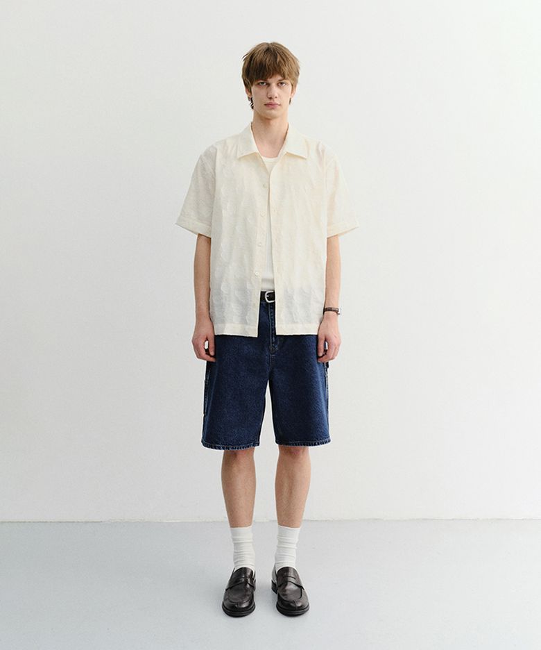 CLASSIC CARPENTER DENIM SHORTS_UDPA6B324_CLASSIC BLUE