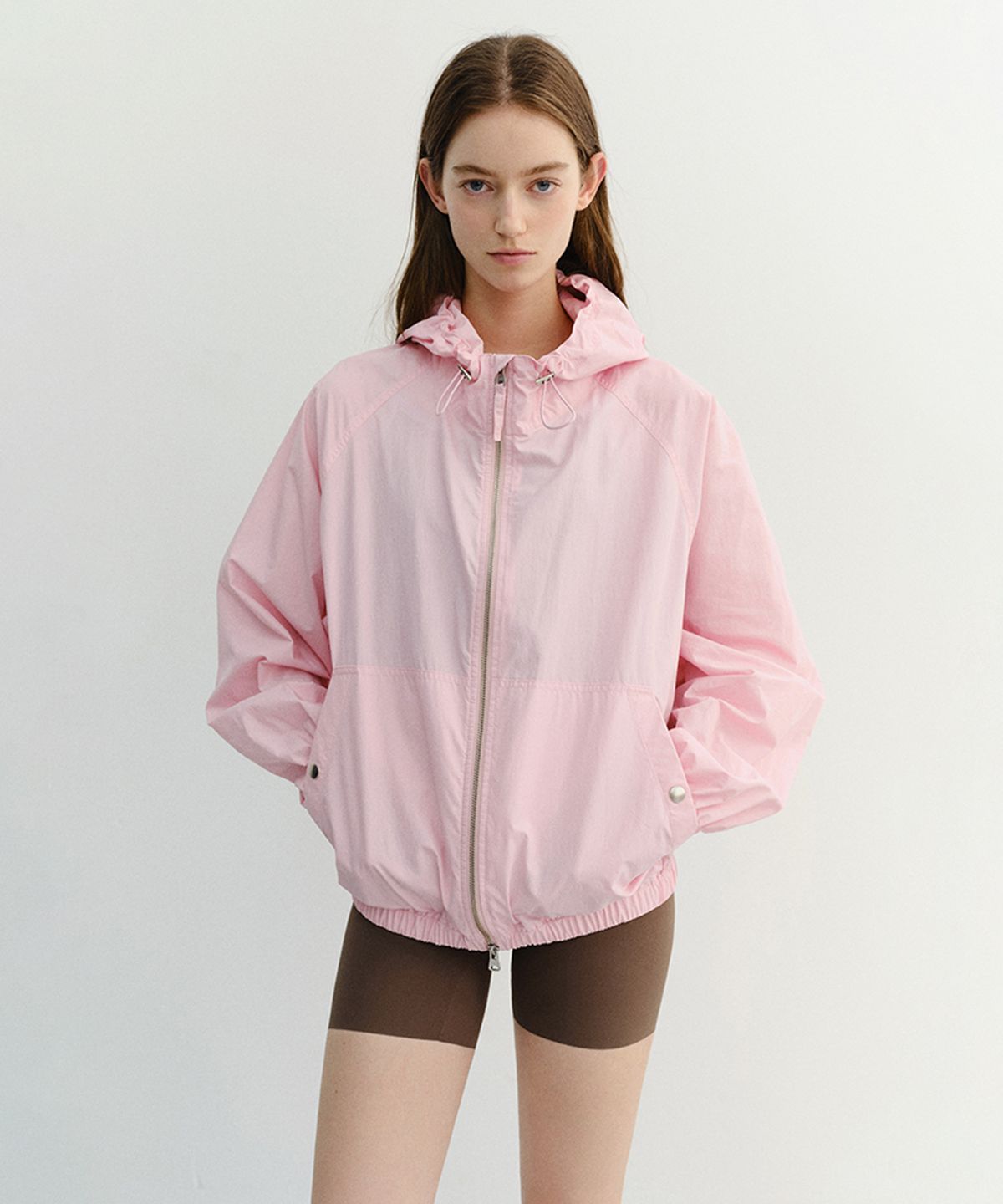던스트(DUNST) UNISEX SUMMER BREEZE WINDBREAKER_UDJU6B123_SOFT PINK