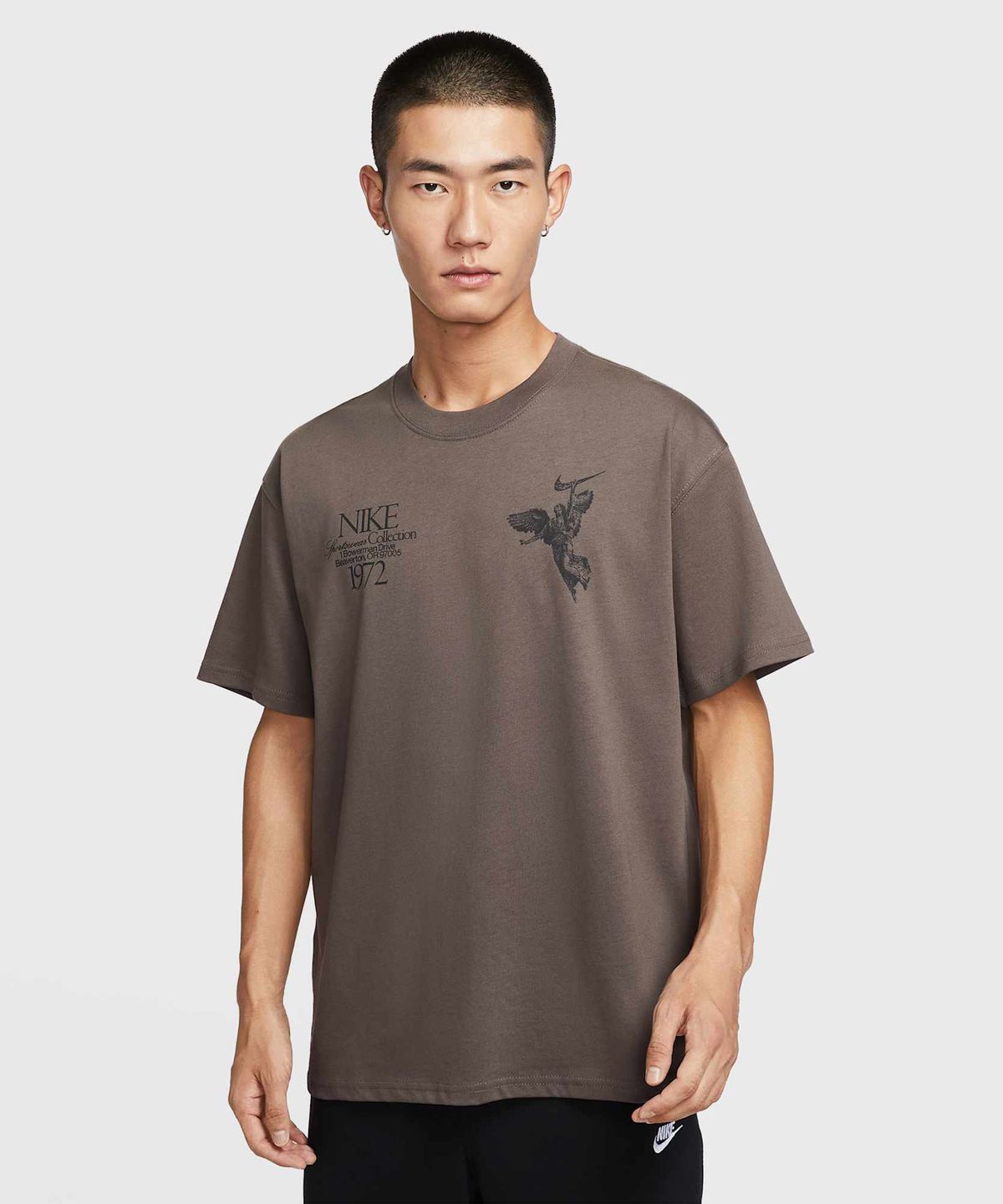 나이키(NIKE) 스포츠웨어 맥스90 티셔츠 M - 아이언스톤 / HV0168-004