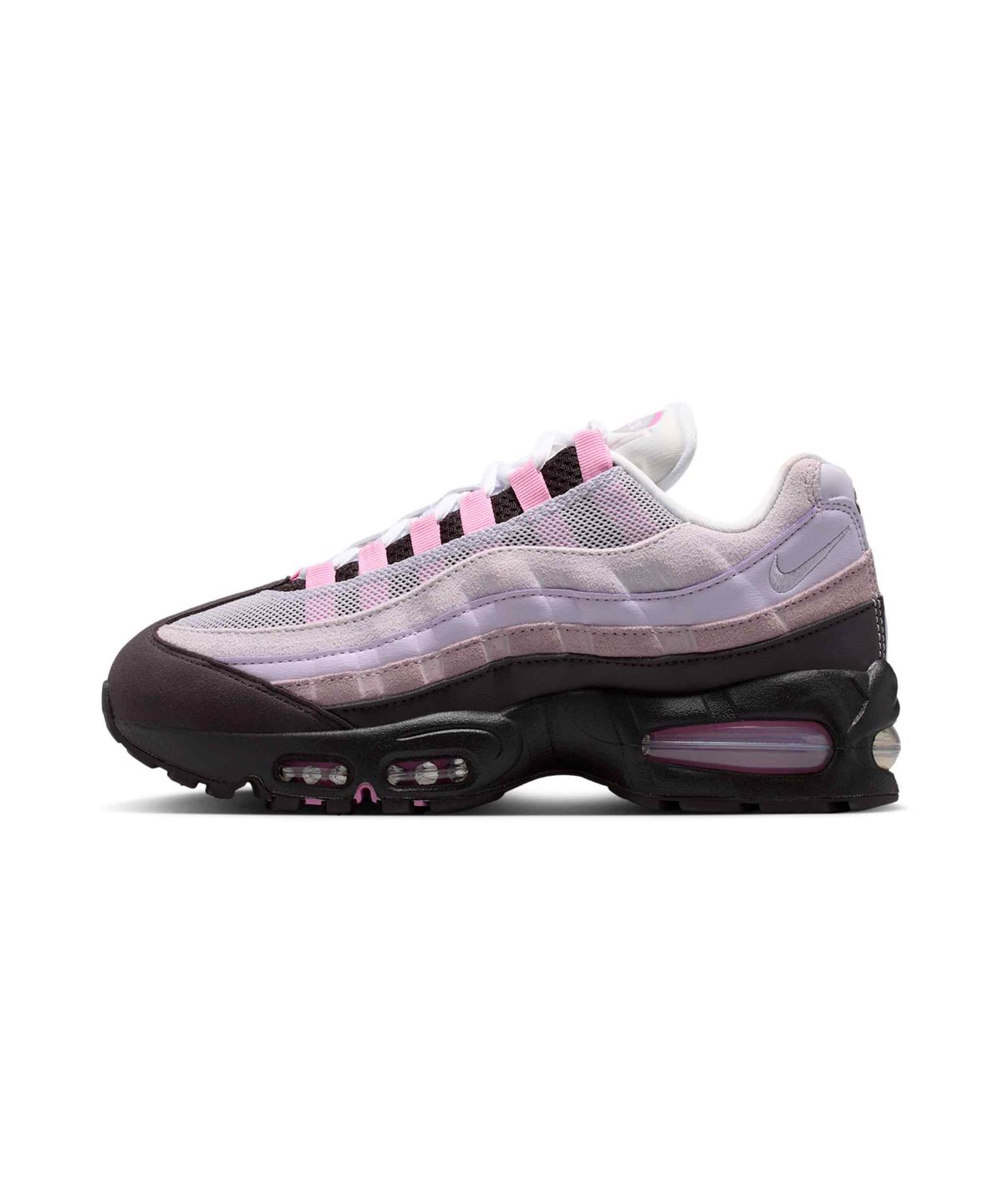 나이키(NIKE) 에어 맥스 95 빅 버블 W - 버건디 애쉬:타투:엘리멘탈 로즈:배얼리 그레이프 / IB6396-600
