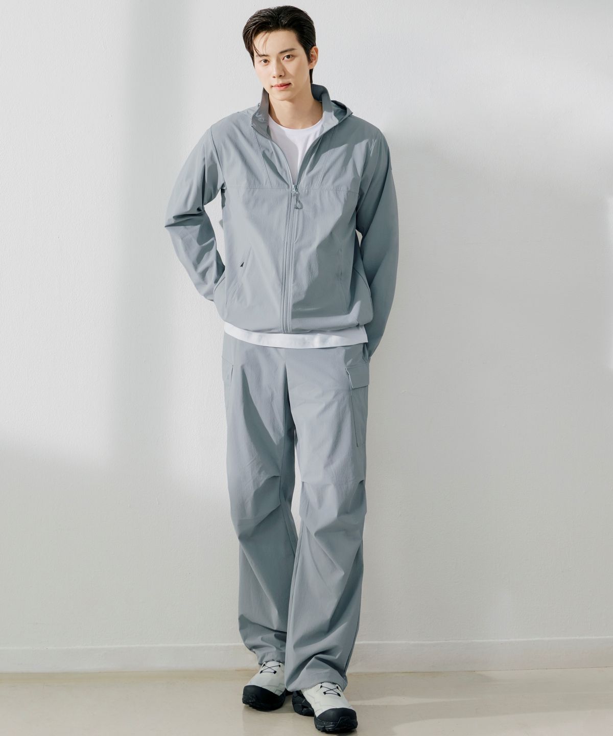 케이투(K2) 웨더리스 슈퍼썬(SUPERSUN) 릴렉스 팬츠_Blue gray
