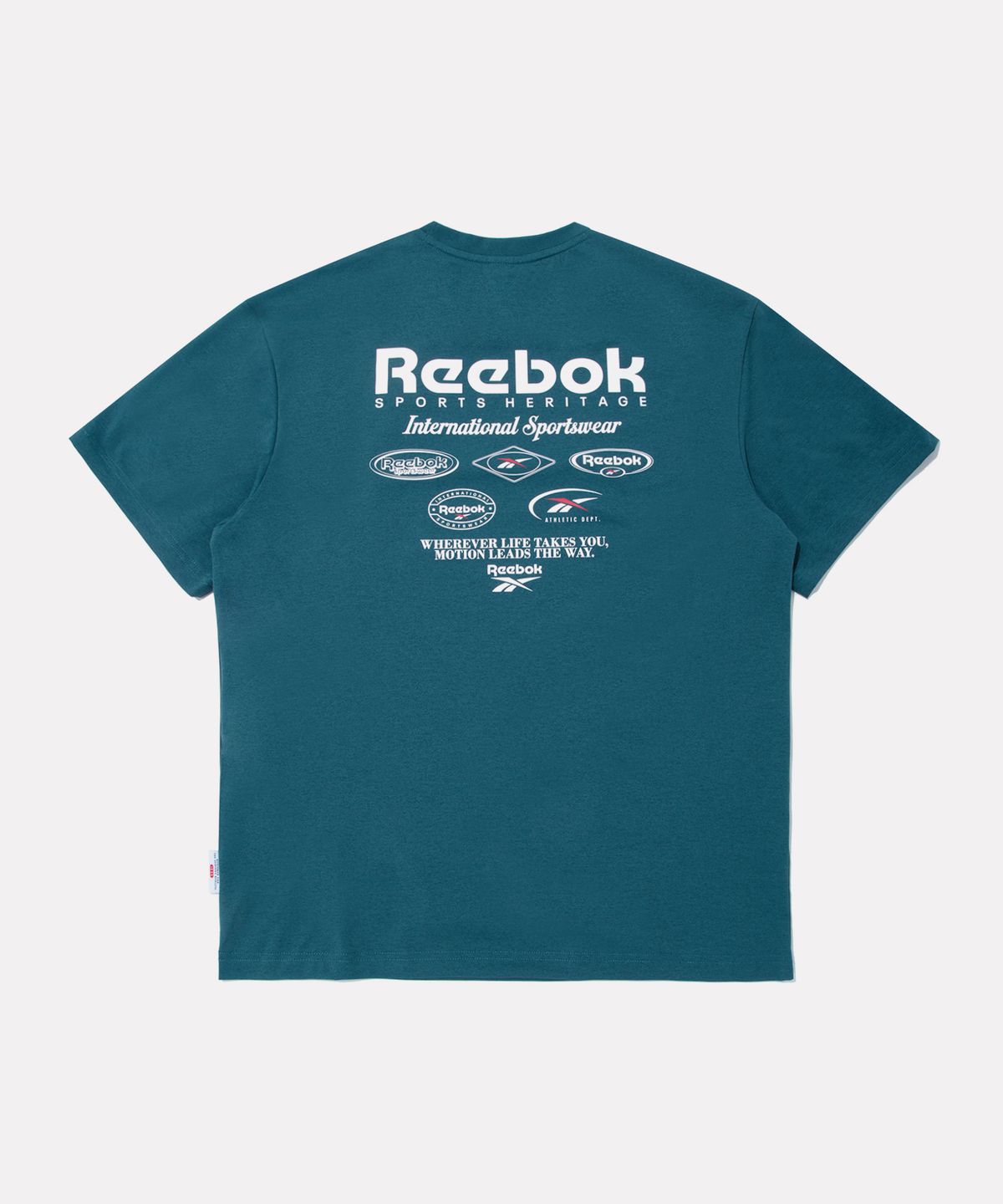 리복(REEBOK) 아카이브 프레쉬 반팔티 - 틸 그린
