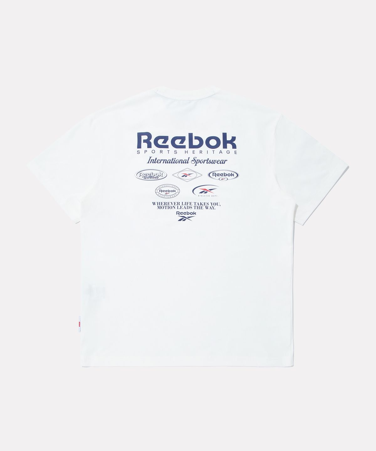 리복(REEBOK) 아카이브 프레쉬 반팔티 - 화이트