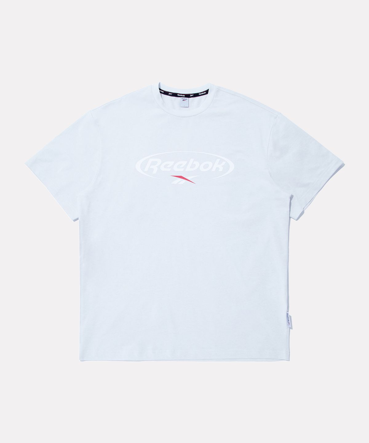 리복(REEBOK) 서클로고 아이스코튼 반팔티 - 라이트 그레이