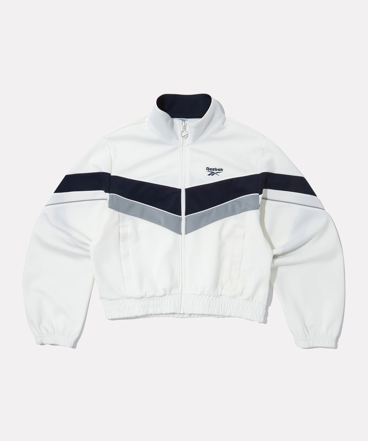 리복(REEBOK) 헤리티지 저지 트랙탑 (W) - 오프 화이트