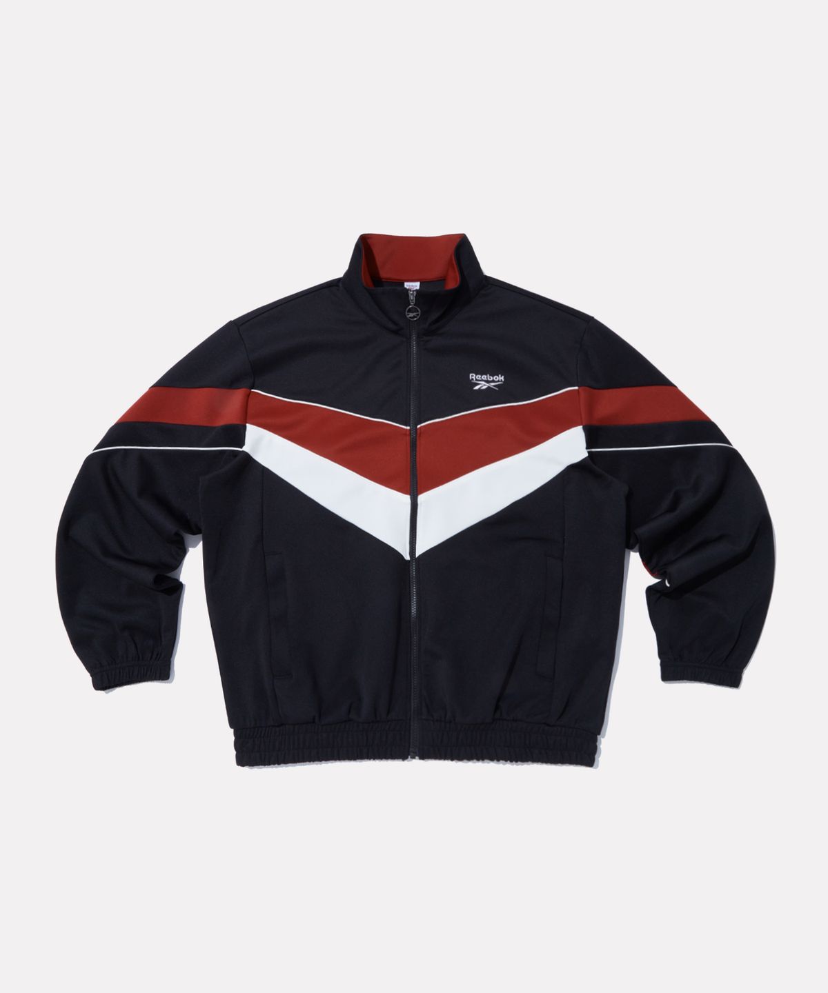 리복(REEBOK) 헤리티지 저지 트랙탑 - 블랙