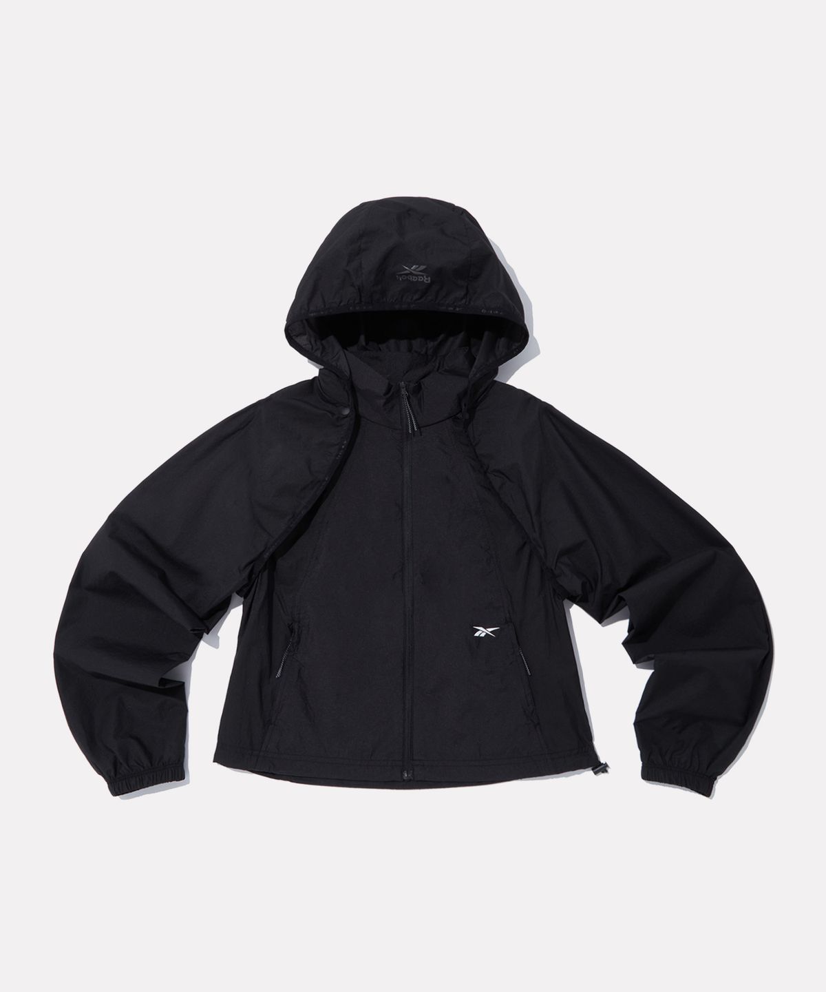 리복(REEBOK) 디테처블 경량 윈드브레이커 (W) - 블랙