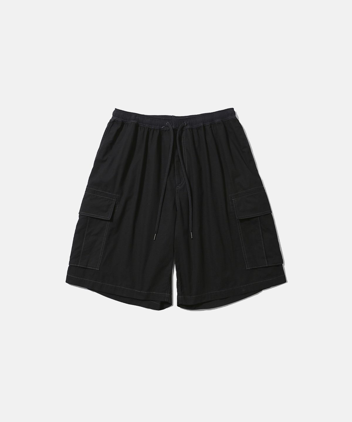 모이프(MOIF) [SS26] BAGGY FIELD SHORTS / BLACK