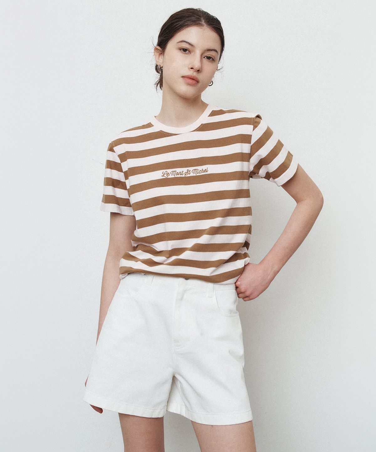 르몽생미셸(LE MONT ST MICHEL) TOLGA – T-SHIRT_Pink