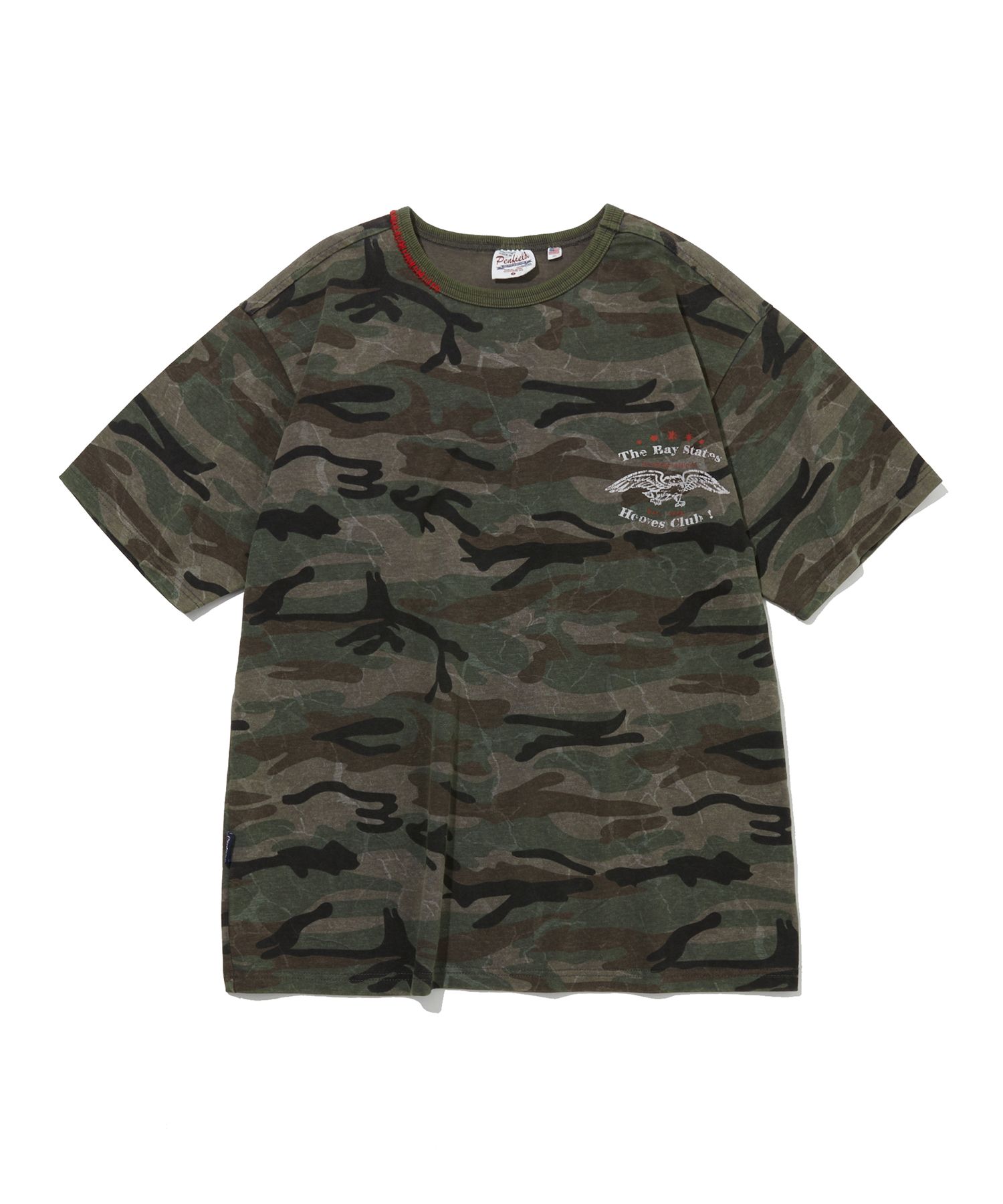 MUSINSA公式 | PENFIELD ウォッシュドベイステートカモTシャツグリーン