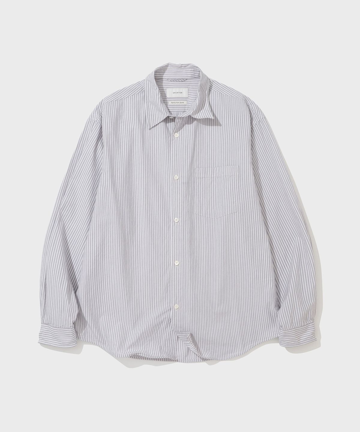 셔터(SHIRTER) WIRE EDGE COTTON SHIRT (PURPLE)
