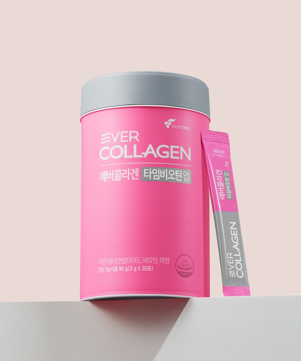 에버콜라겐(EVERCOLLAGEN) 타임비오틴업 GPH 콜라겐 30포 (1개월)