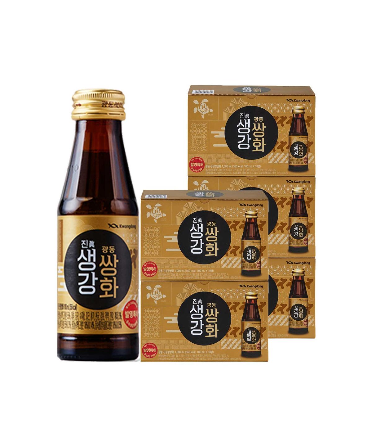 광동제약(KWANGDONG) 진생강쌍화 100ml 50병