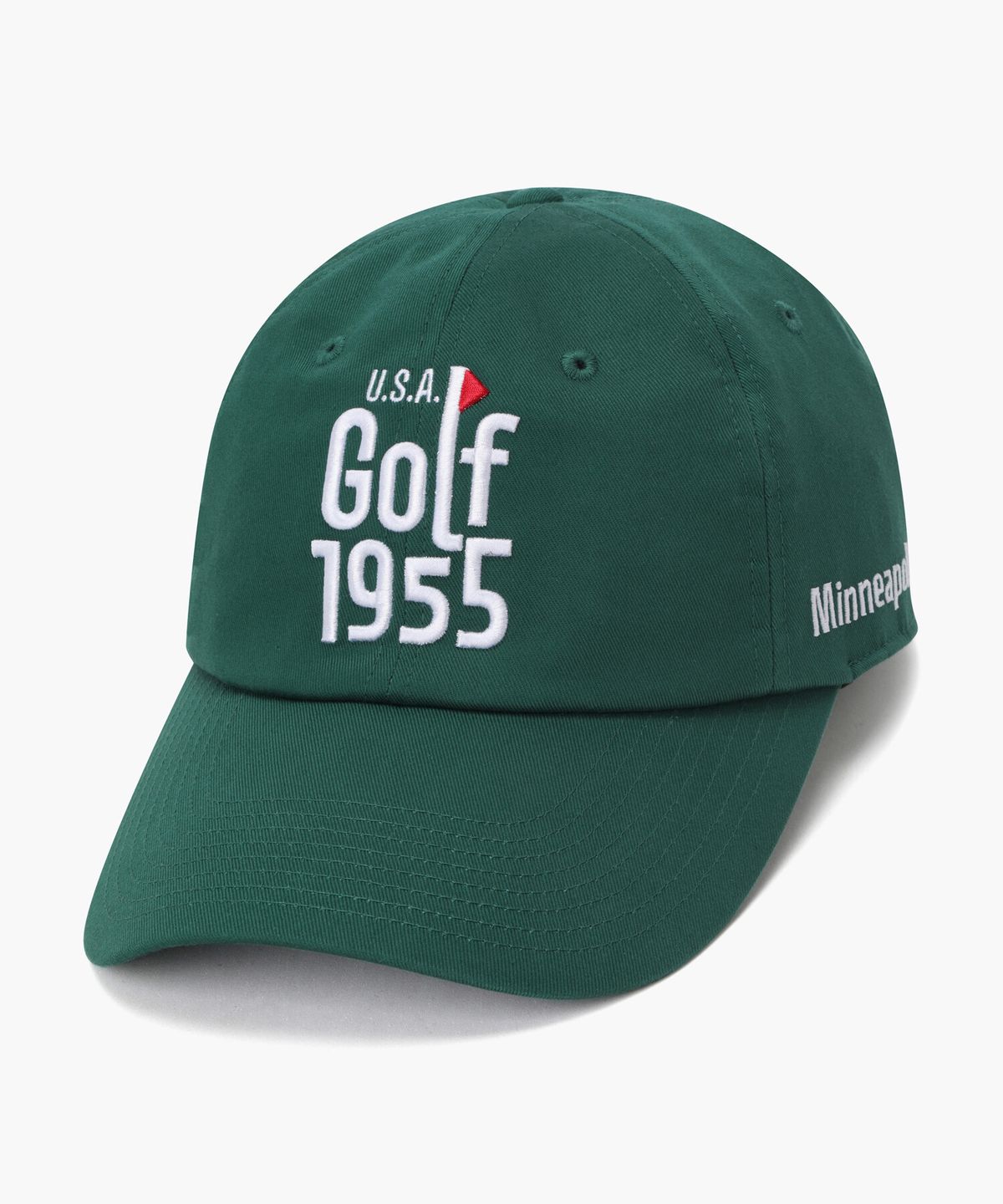 먼싱웨어(MUNSINGWEAR) 남성 1955 코튼 볼캡 그린 MR211MCP43