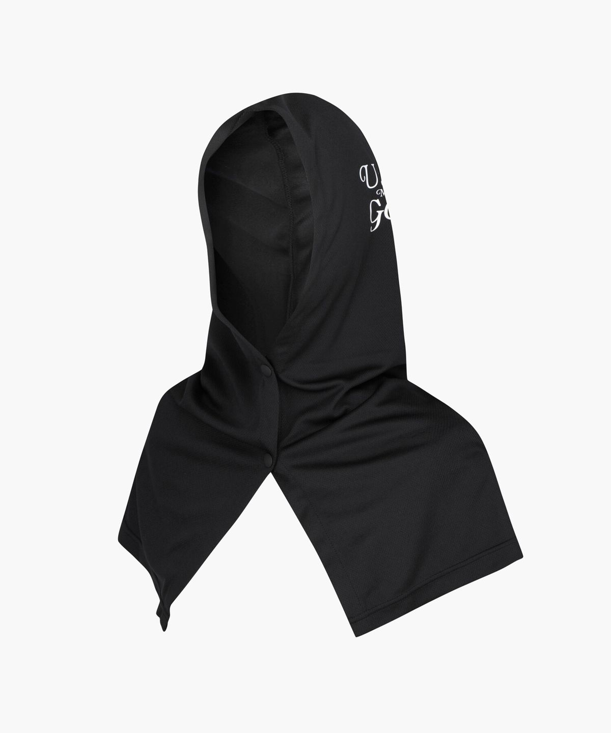 먼싱웨어(MUNSINGWEAR) 공용 냉감 후드 블랙 MR211MCM42