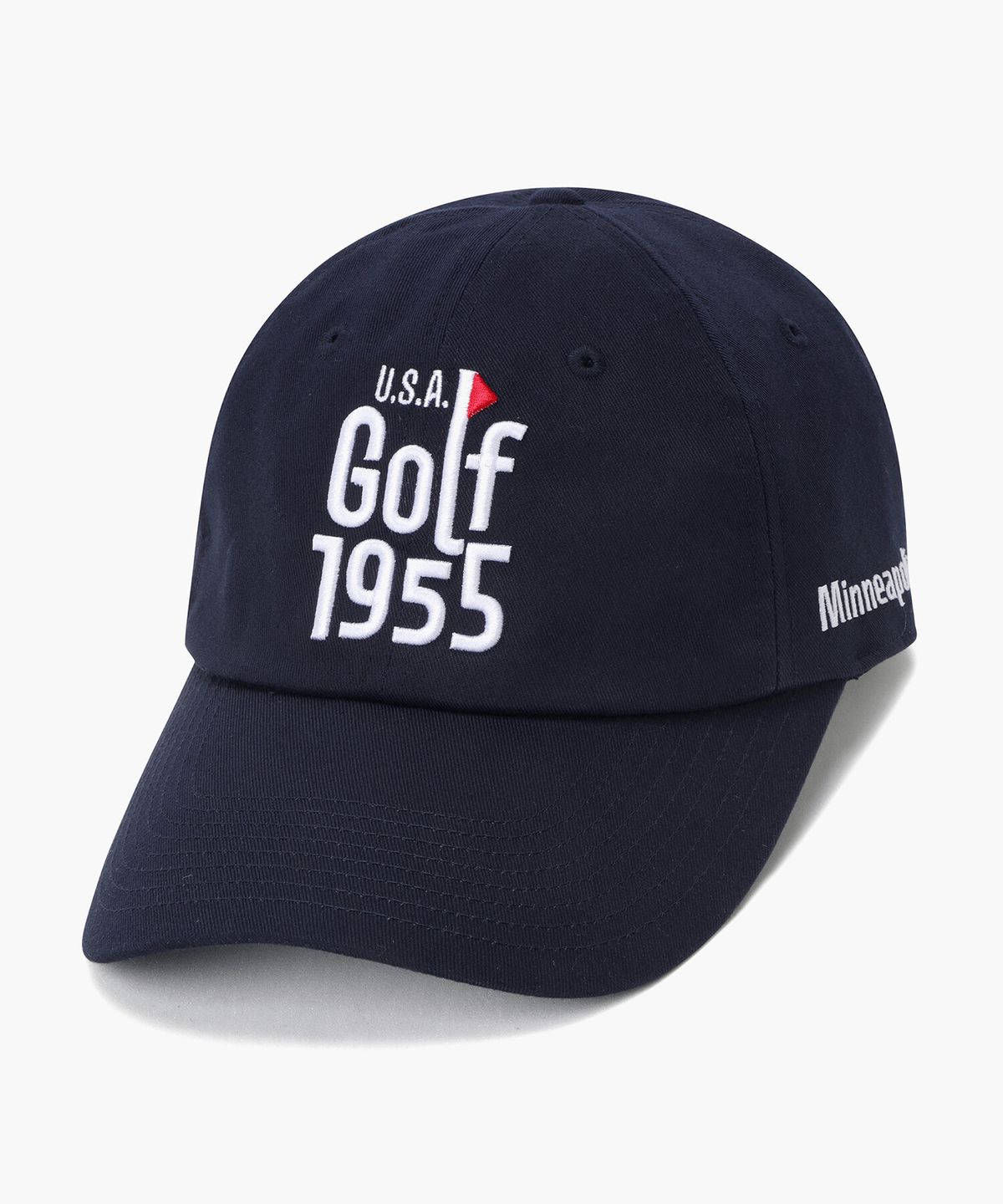 먼싱웨어(MUNSINGWEAR) 남성 1955 코튼 볼캡 네이비 MR211MCP43