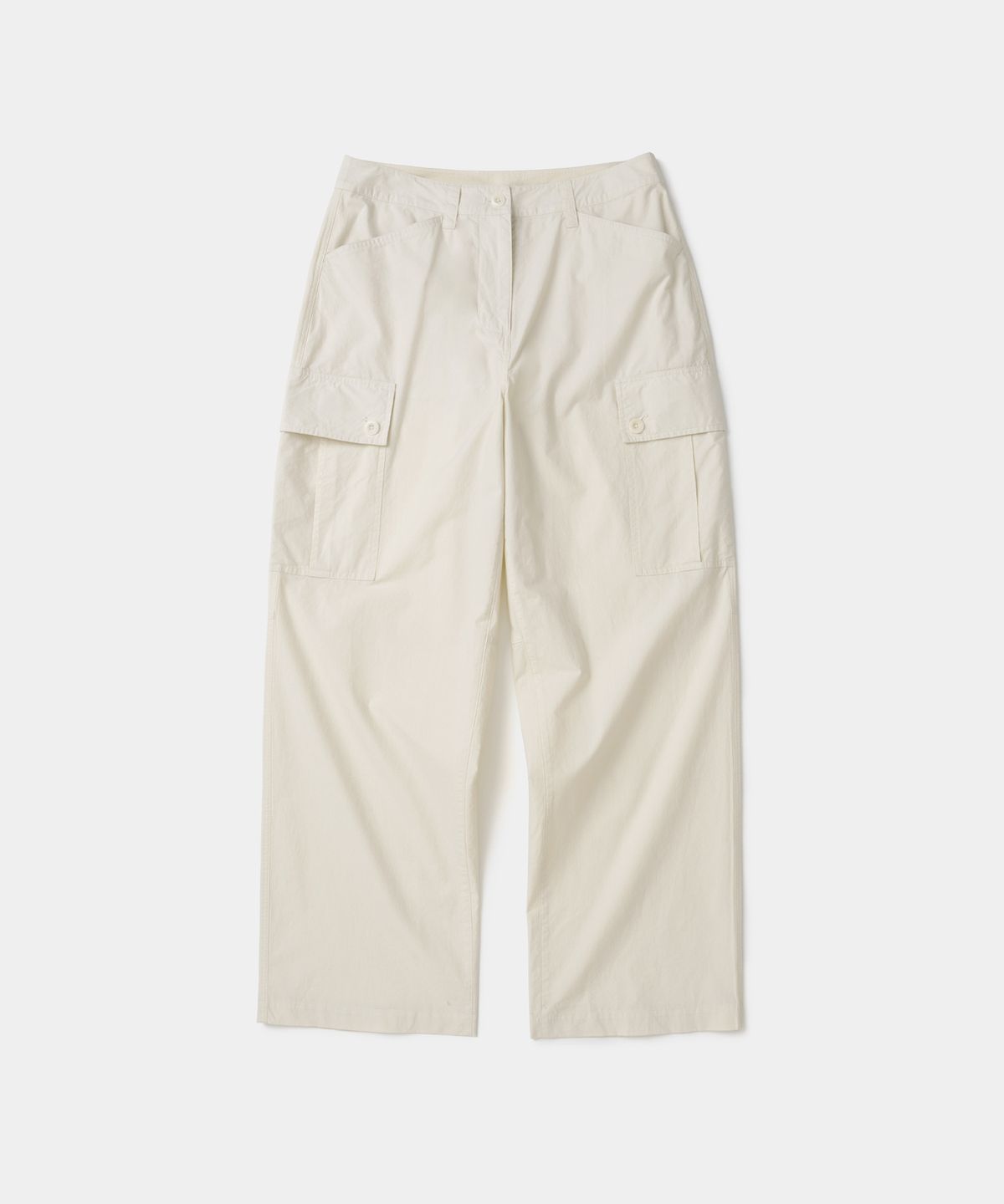 유니폼브릿지(UNIFORM BRIDGE) cargo pants(womens) ivory