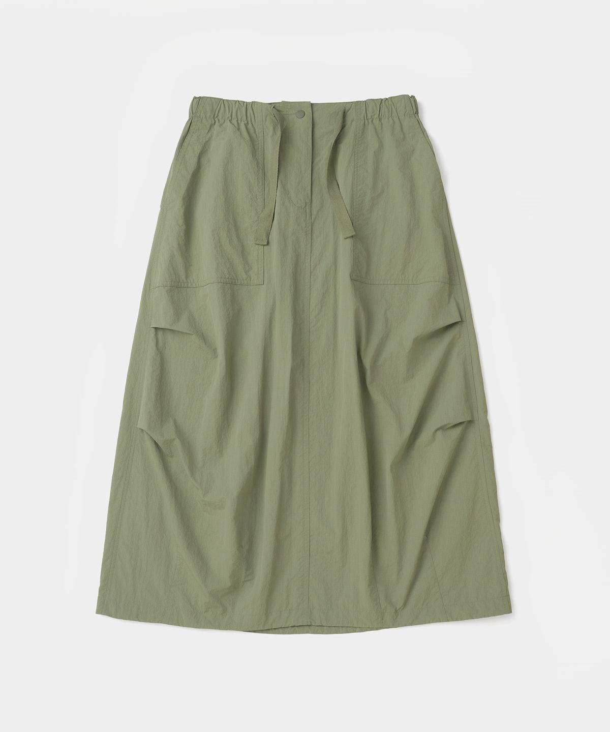 유니폼브릿지(UNIFORM BRIDGE) nylon carpenter skirt(womens) olive