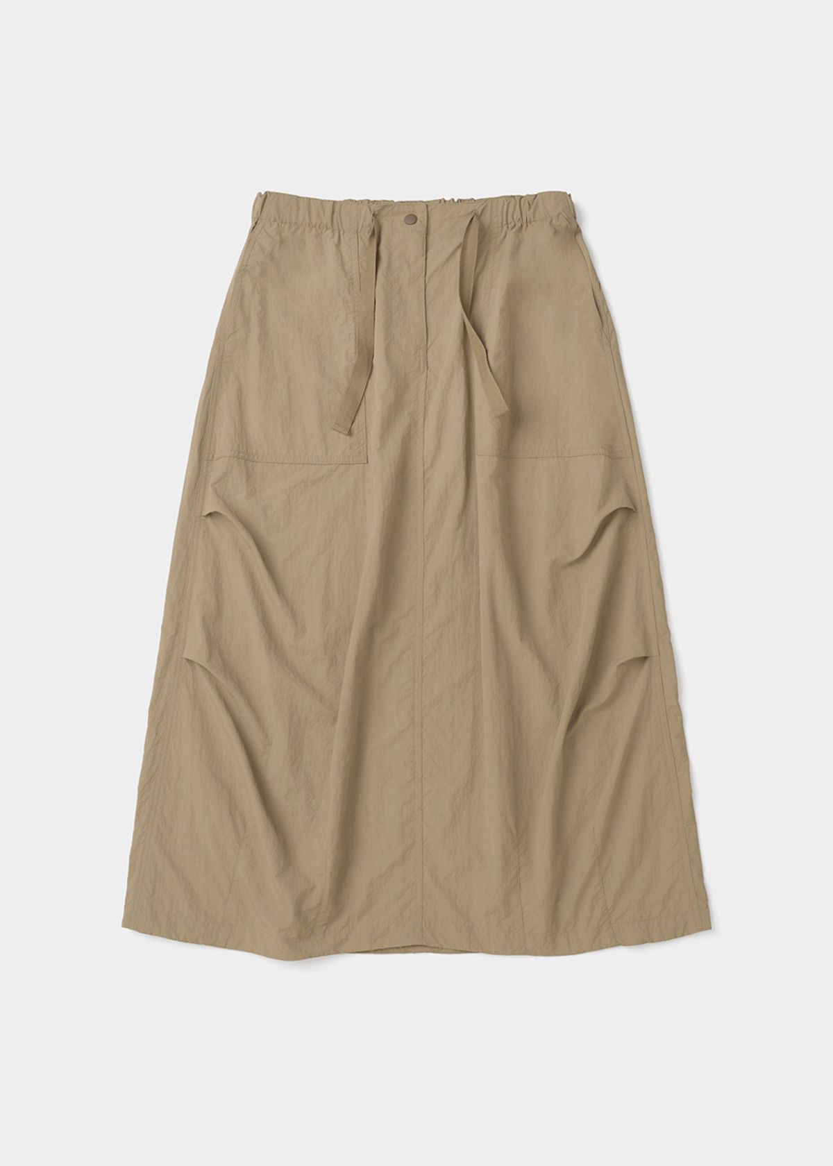 유니폼브릿지(UNIFORM BRIDGE) nylon carpenter skirt(womens) brown