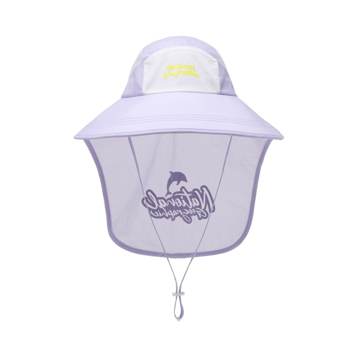 내셔널지오그래픽 키즈(NATIONAL GEOGRAPHIC KIDS) K262KHA120 와이드 플랩캡 LAVENDER