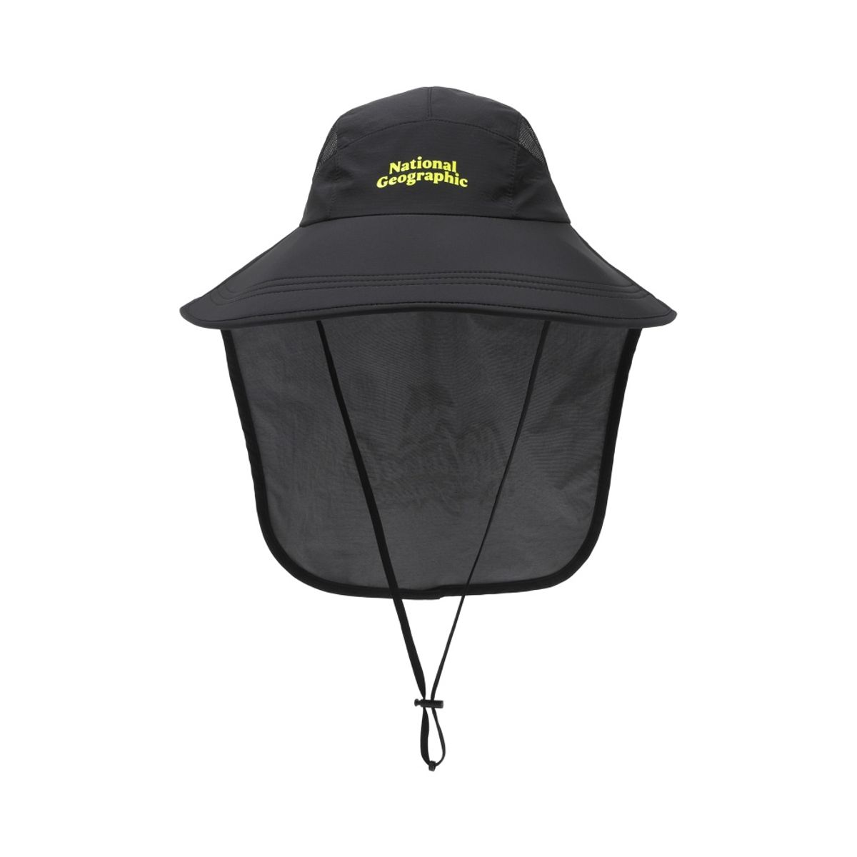 내셔널지오그래픽 키즈(NATIONAL GEOGRAPHIC KIDS) K262KHA120 와이드 플랩캡 BLACK