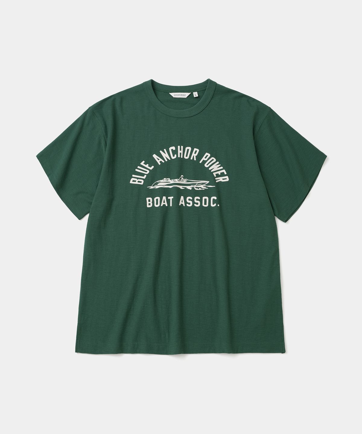 유니폼브릿지(UNIFORM BRIDGE) boat assoc s/s t-shirt green