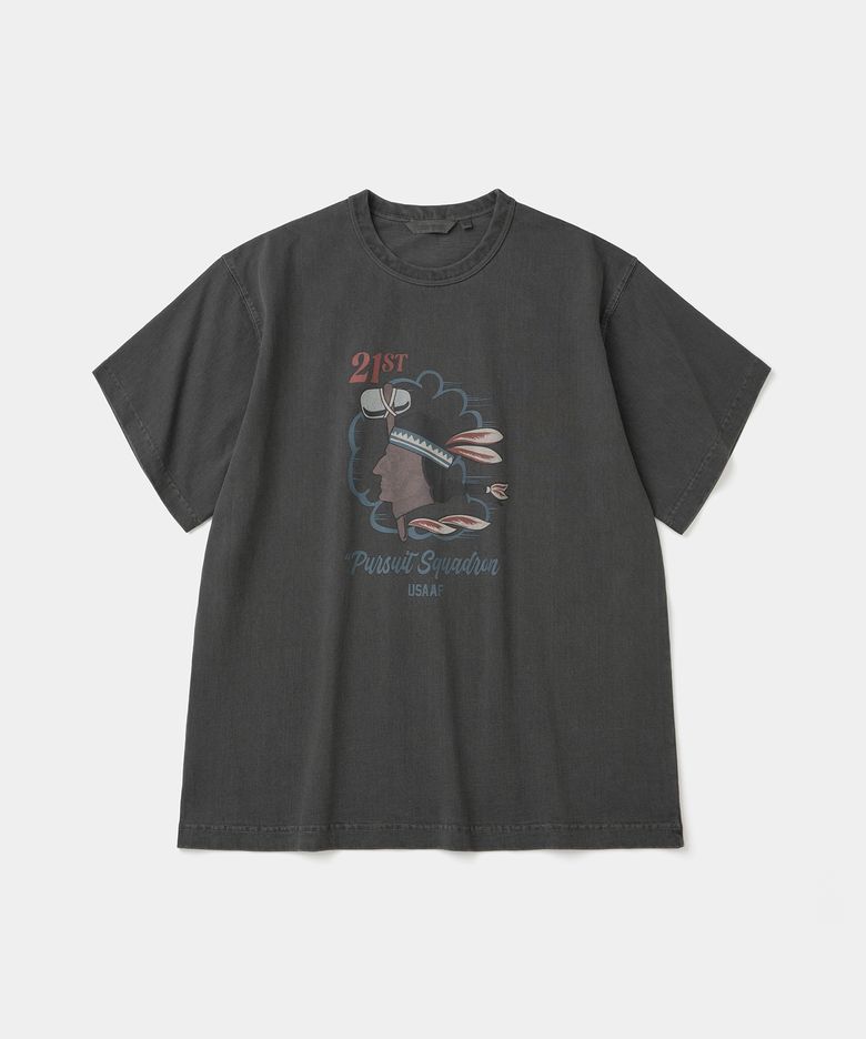 pursuit squadron s/s t-shirt charcoal