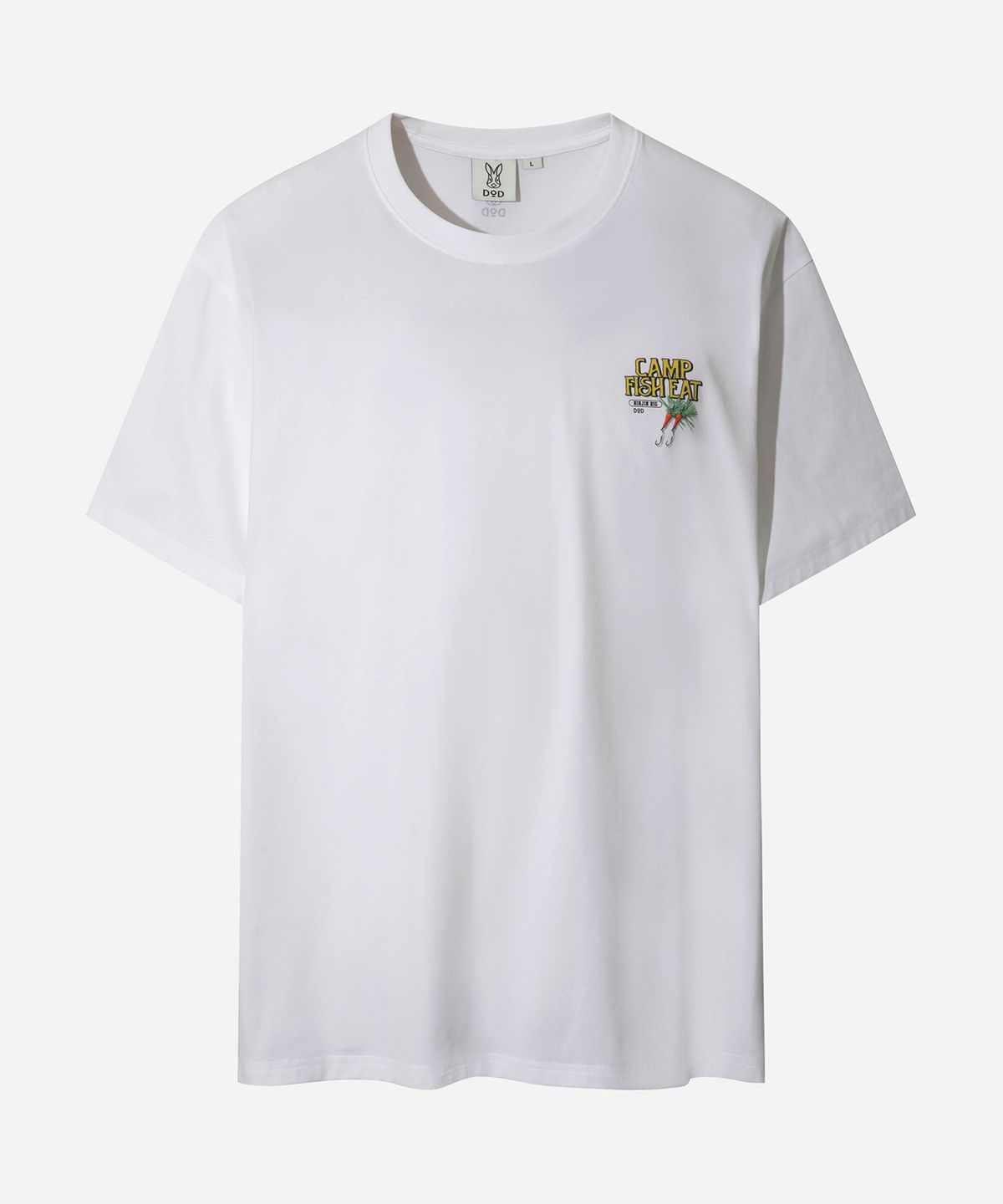 디오디(DOD) 사카나 루어 반팔 티셔츠 (OFF WHITE 2)