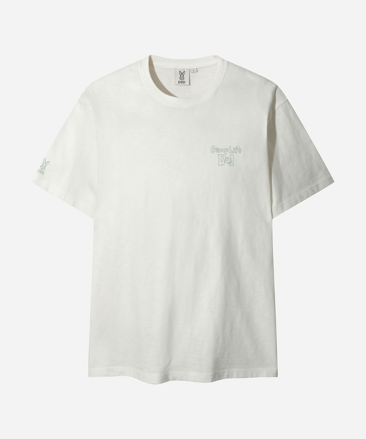 디오디(DOD) 캠프 라이프 반팔 티셔츠(OFF WHITE 2)