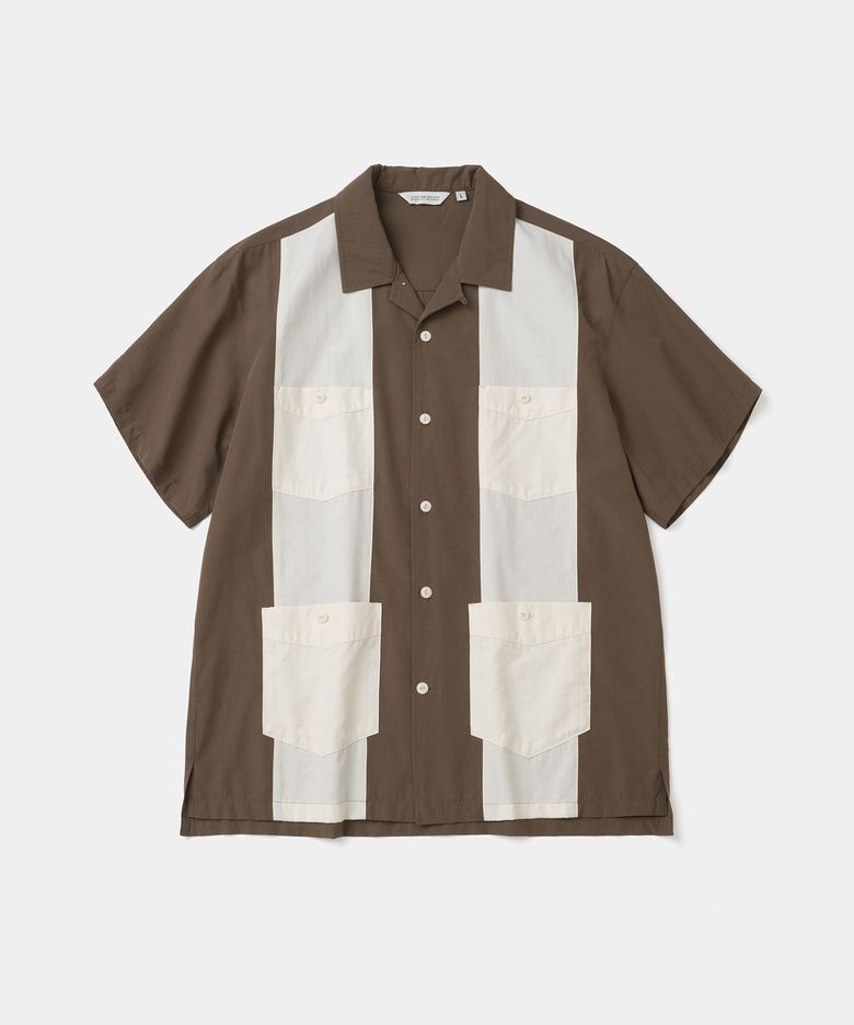 cuban s/s shirt brown