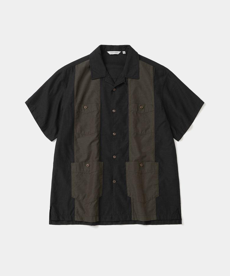 cuban s/s shirt black