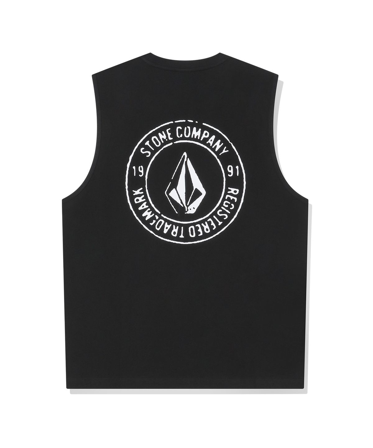 볼컴(VOLCOM) 볼컴 서머 에센셜 탱크탑 라운드 티셔츠(블랙)
