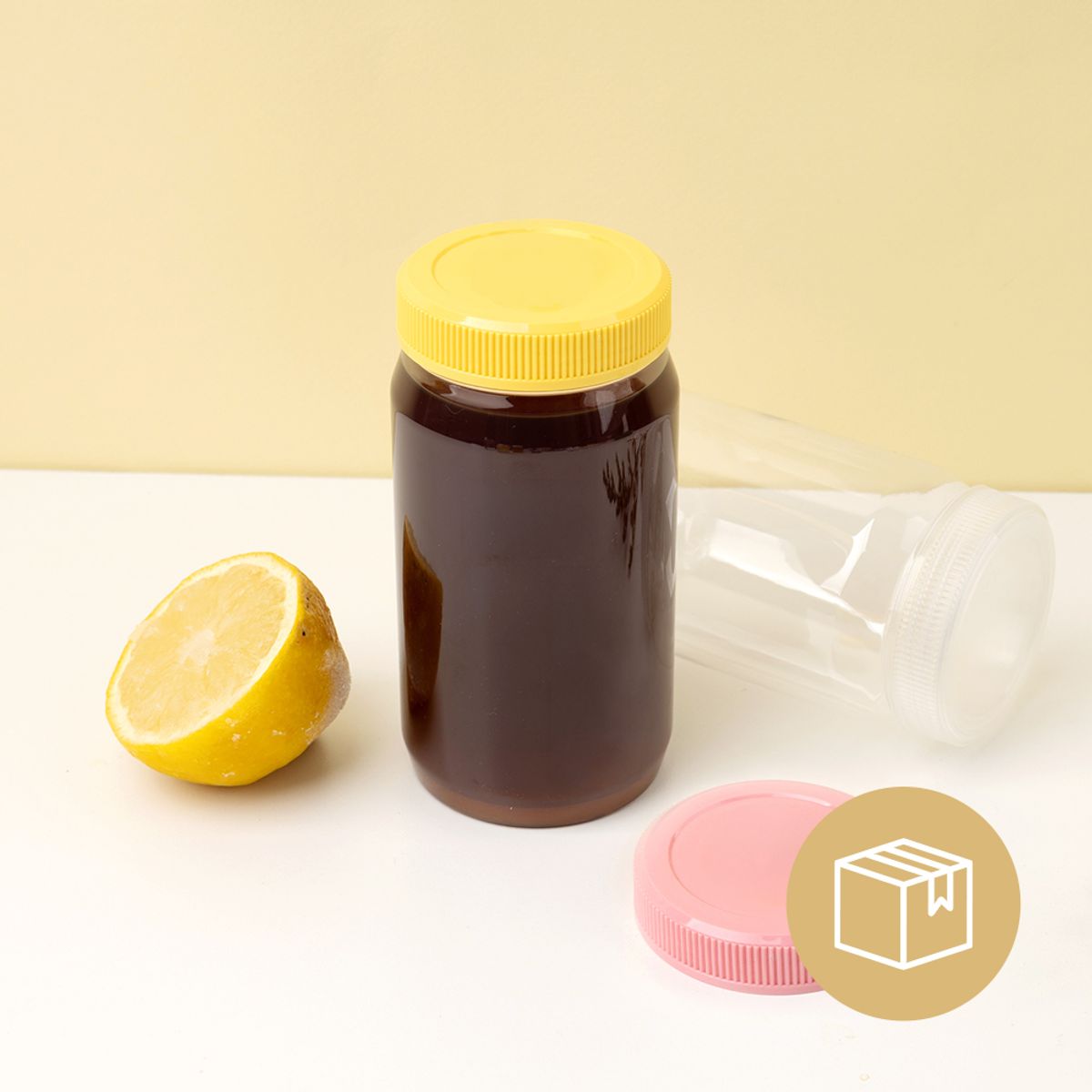 아조아(AJOAH) 아보캔 330ml 봄 에디션 캔보틀 배달 용기 다용도 디저트 답례품 음료 포장 다회용 1box 235개