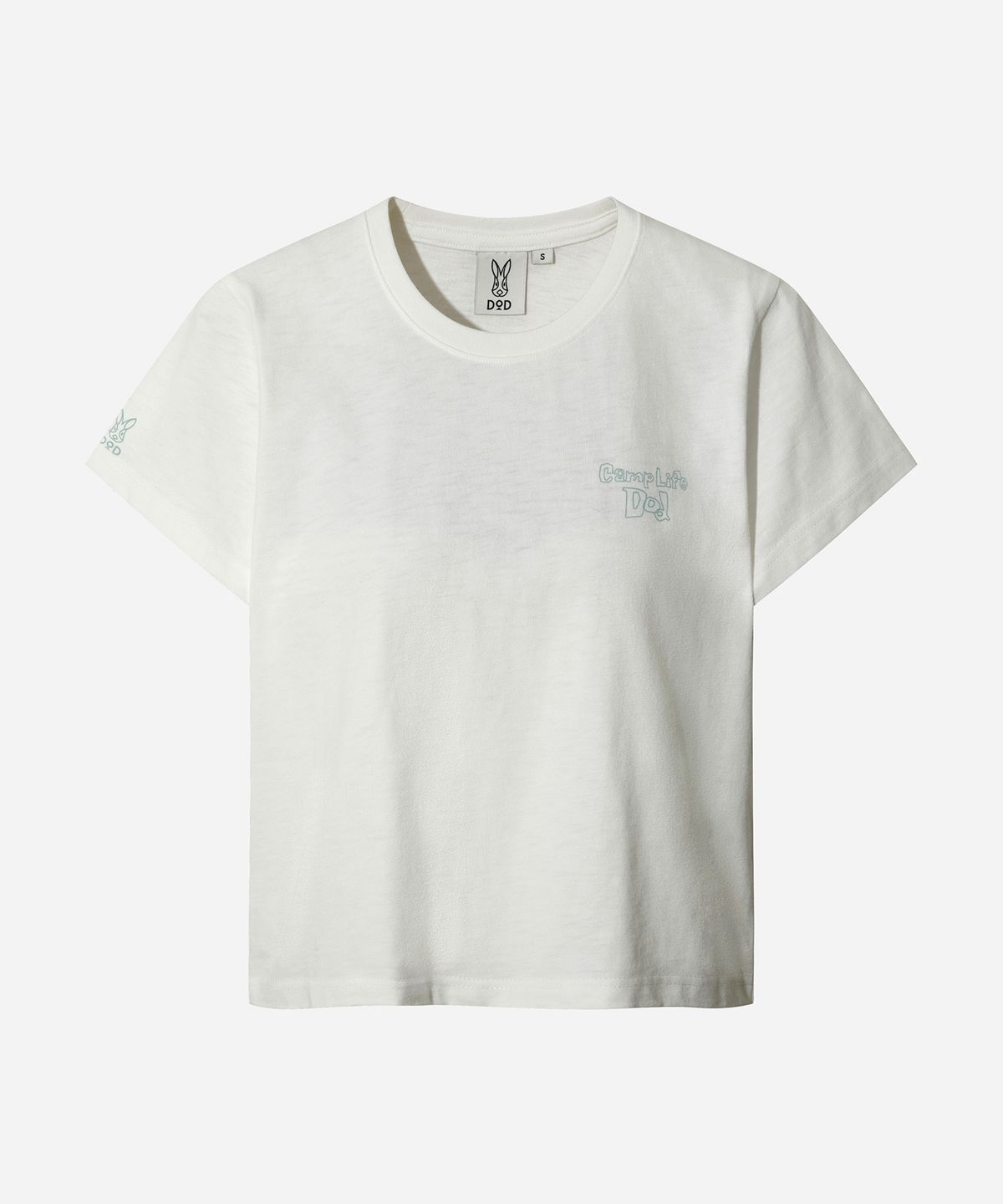 디오디(DOD) 여성) 캠프 라이프 반팔 티셔츠(OFF WHITE 2)