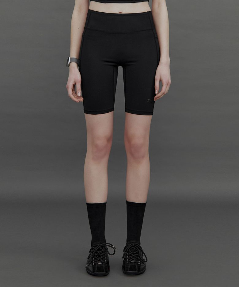 TMB Active Flex Biker Shorts [ Black ]
