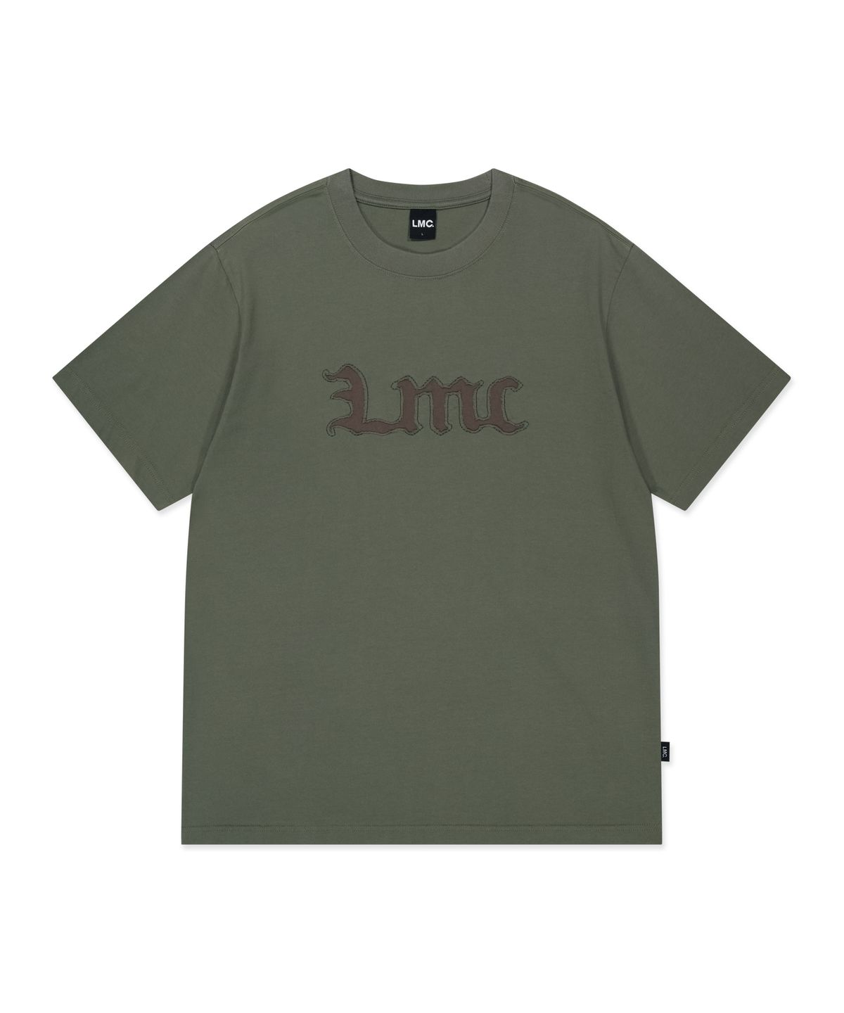 엘엠씨(LMC) CUT OUT GOTHIC LOGO TEE khaki