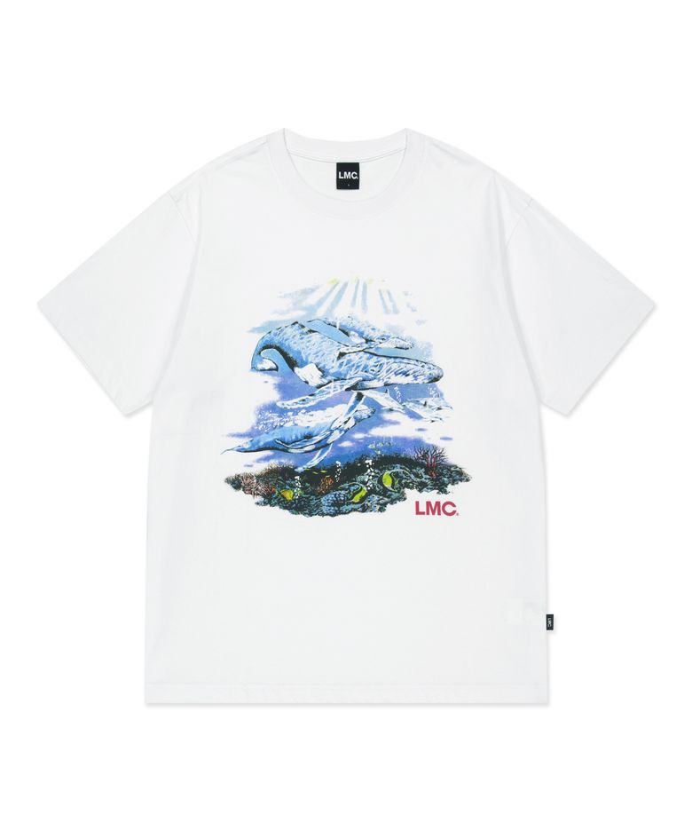 SEAWORLD TEE white