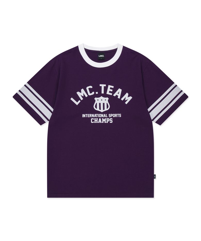 FOOTBALL TEE purple