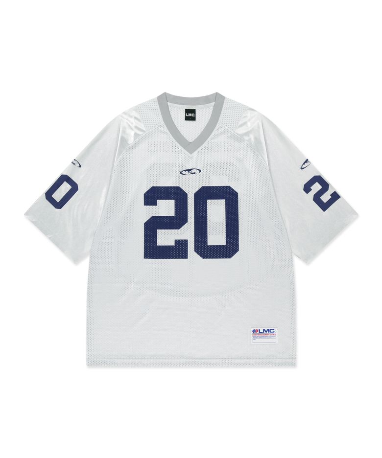 MESH FOOTBALL JERSEY silver