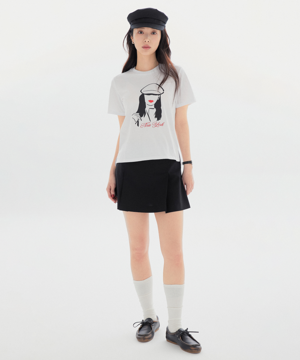 스파오(SPAO) [악마는 프라다를 입는다] 미니 스커트_SPWHG25U01