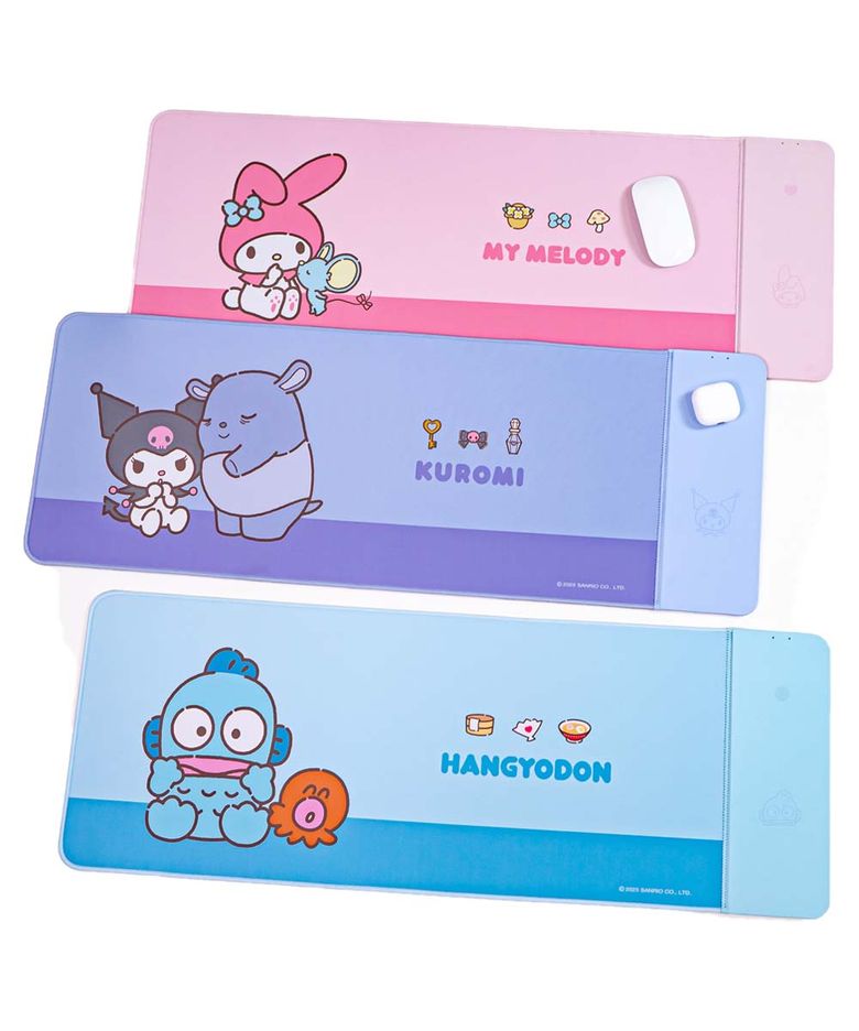 산리오캐릭터즈 듀얼 무선충전 장패드