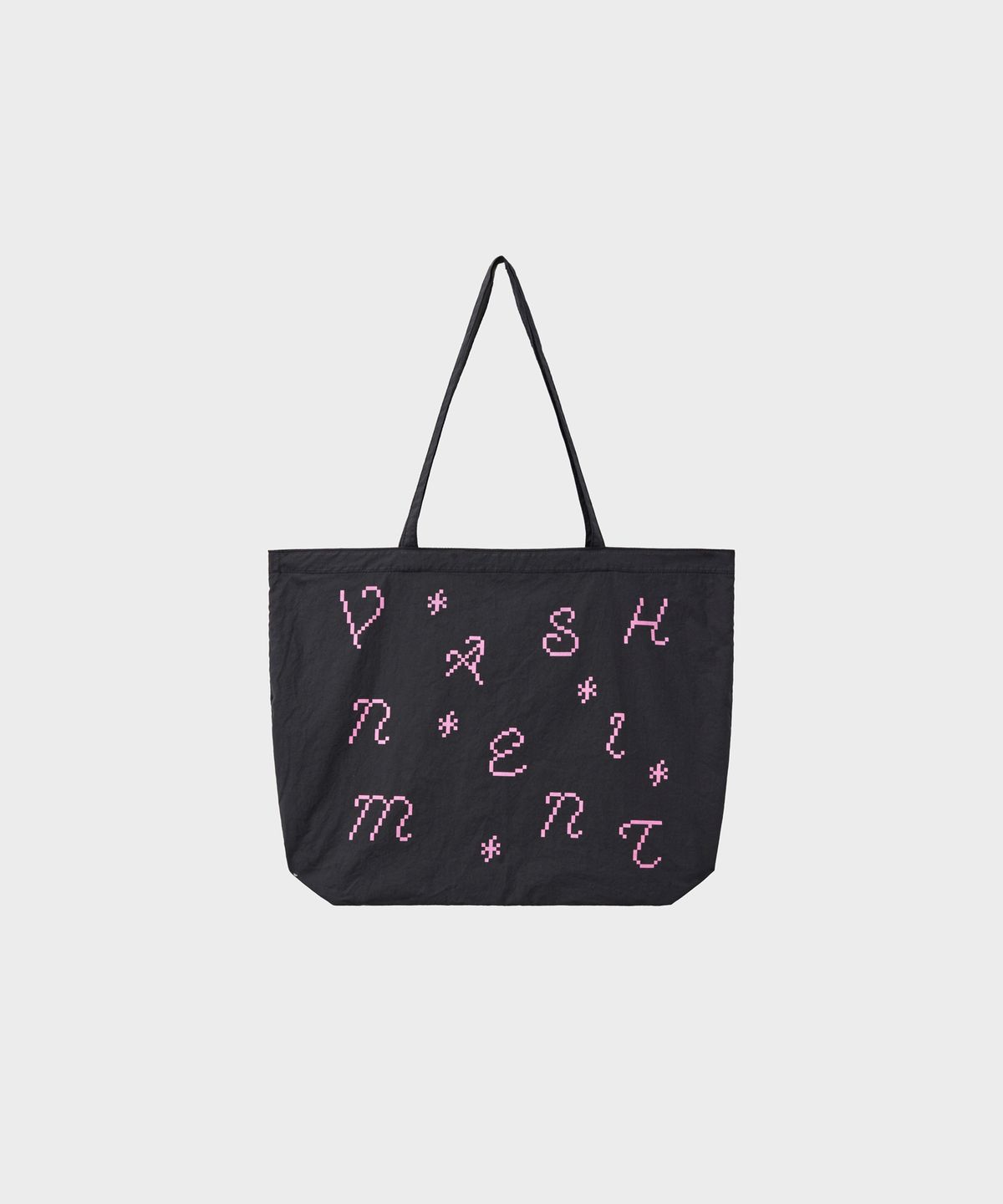 바니쉬먼트(VANISHMENT) Pixel eco bag_charcoal