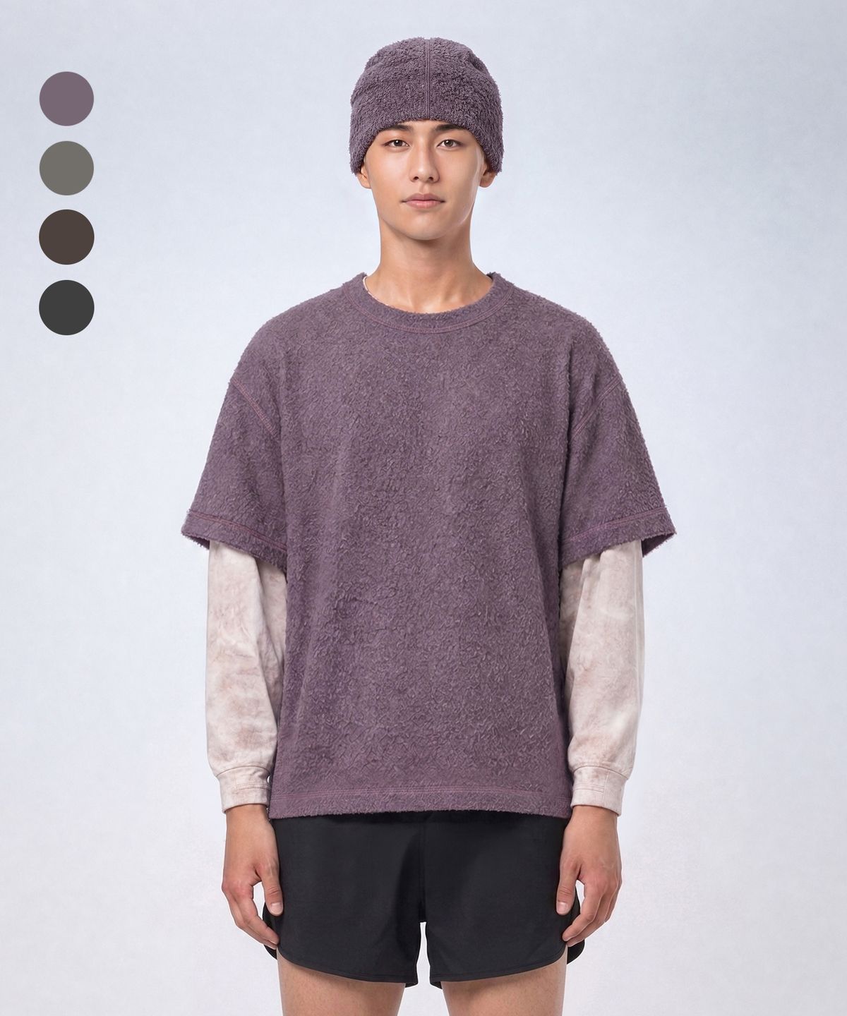 무신사 스탠다드 스포츠(MUSINSA STANDARD SPORTS) 써모메쉬 오버핏 숏슬리브 (4color)