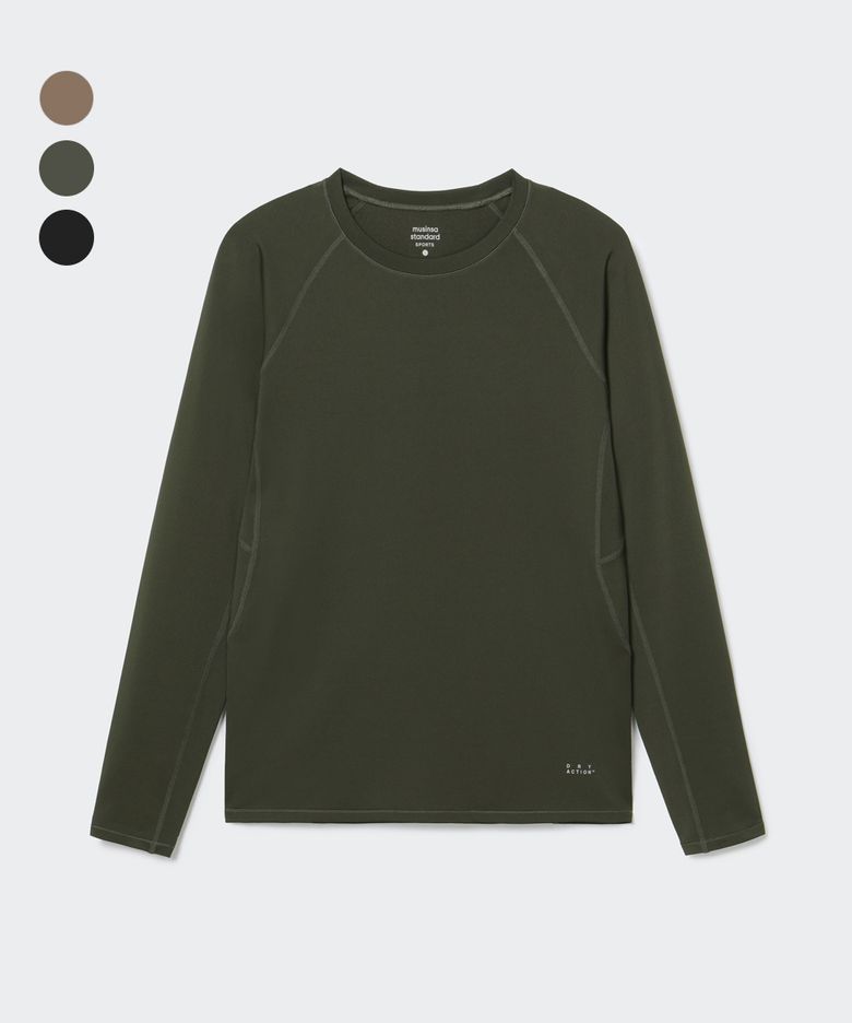드라이액트 플래시 베이스레이어 롱슬리브 (3color)