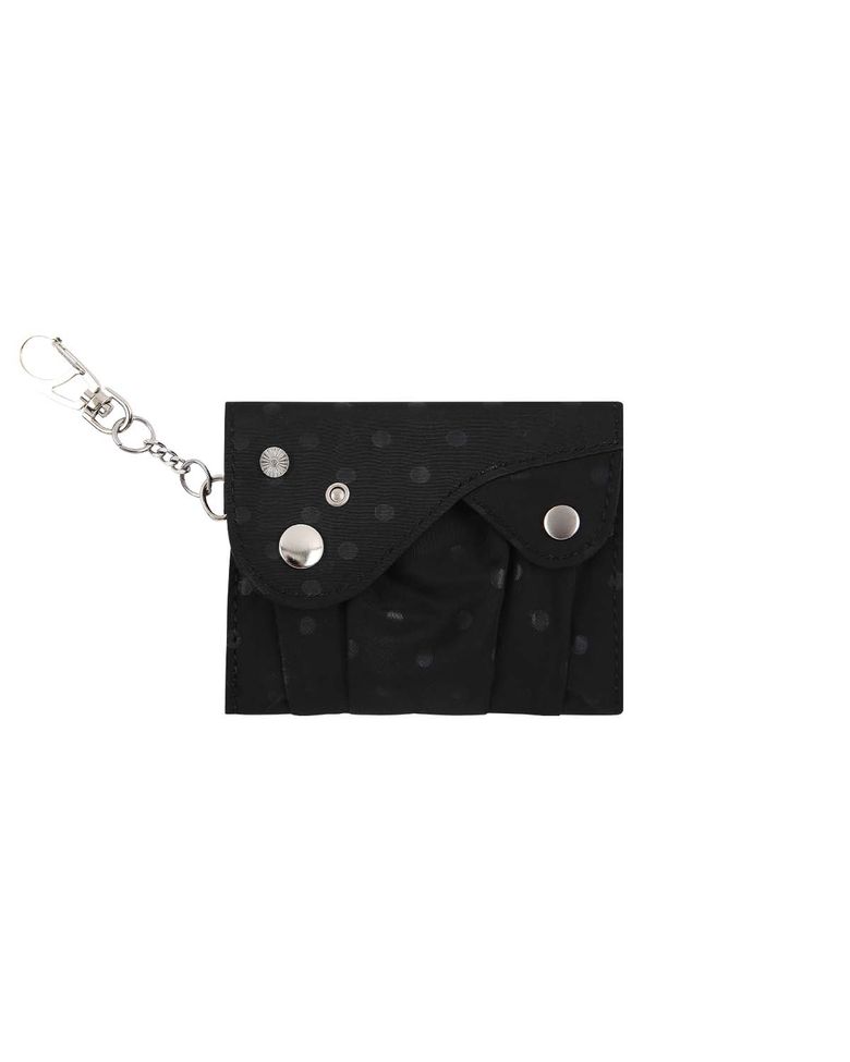 [×미세키서울] puff wallet (black dot)