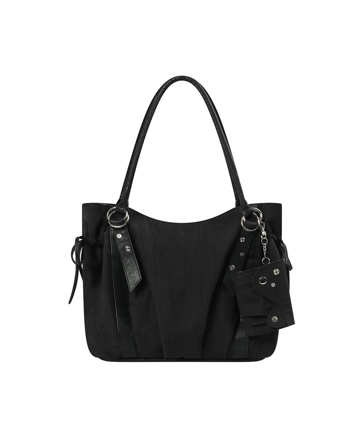 미세키서울(MISEKI SEOUL) [미세키서울X여밈] Puff bag BLACK