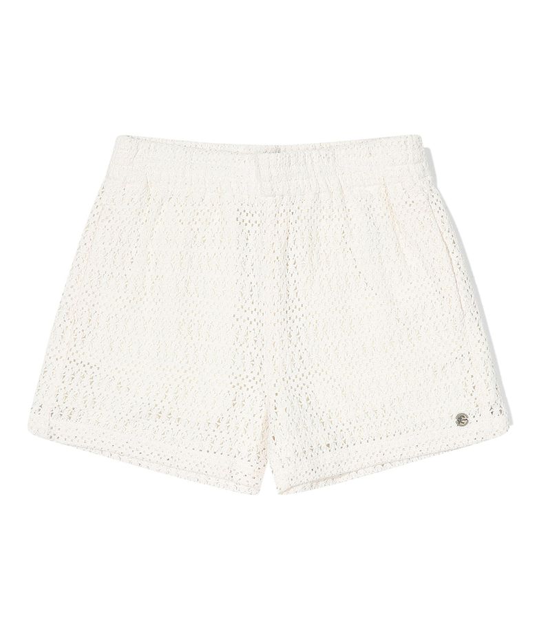 여성 ORIGINALS CROCHET 쇼츠  OWPS6I212-100
