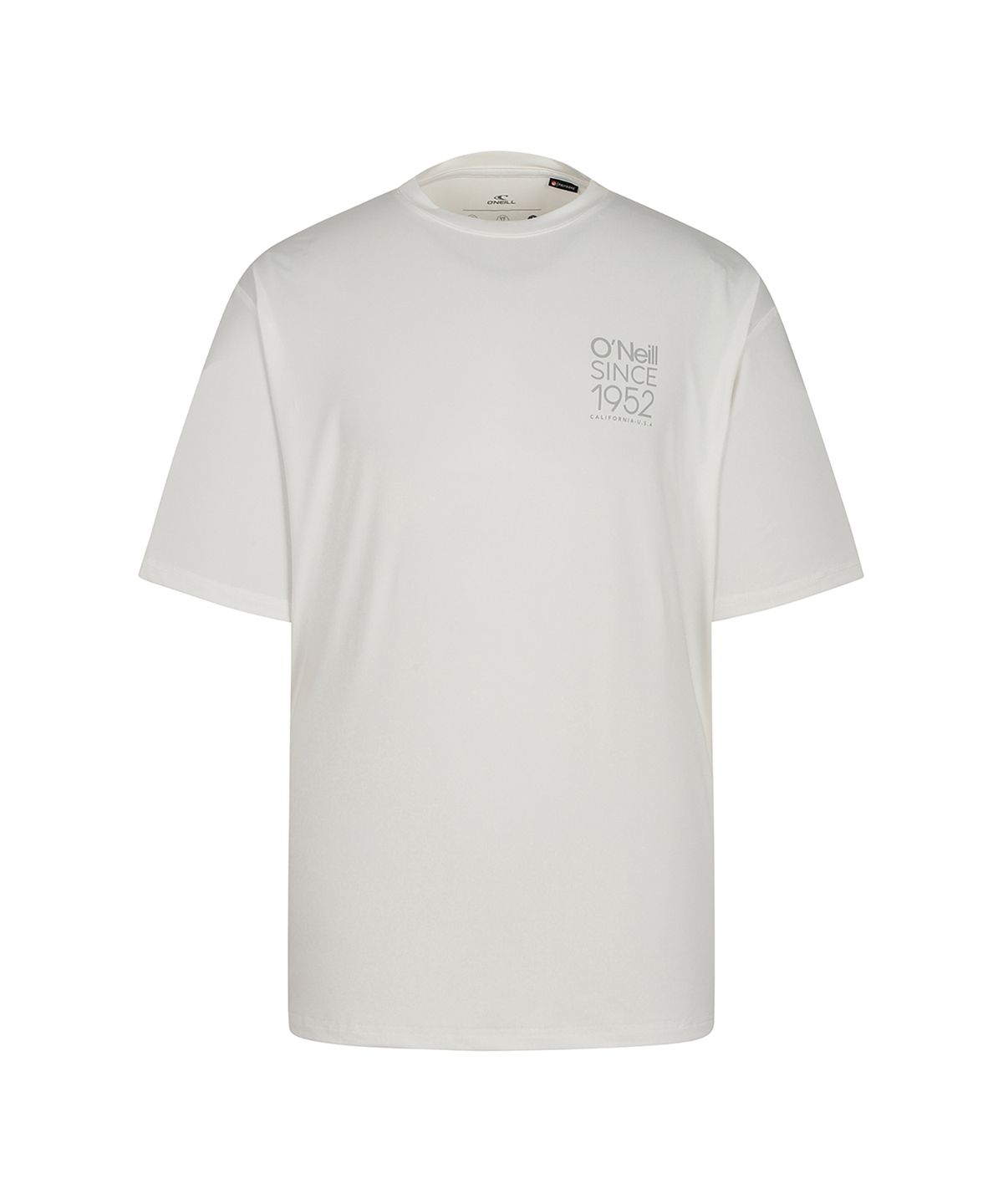 오닐(ONEILL) 남성 ONEILL 하이브리드 UPF 폴리진 백프린트 반팔 티셔츠 OMTR6I159-100
